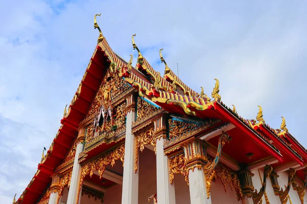 Ansichten Des Buddhistischen Chalong Tempels Thailand Phuket — Stockfoto