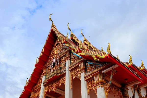 Ansichten Des Buddhistischen Chalong Tempels Thailand Phuket — Stockfoto