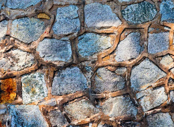 Фон Вид Блоков Настенный Пол Скалы Каменные Конструкции — стоковое фото