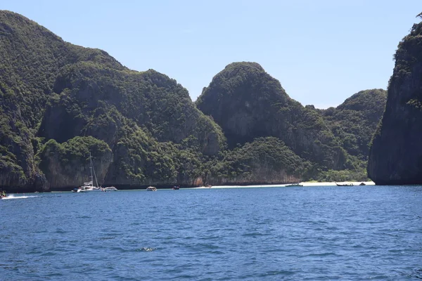 Bootsfahrt Auf Dem Meer Exotische James Verbinden Inseln Mit Dem — Stockfoto