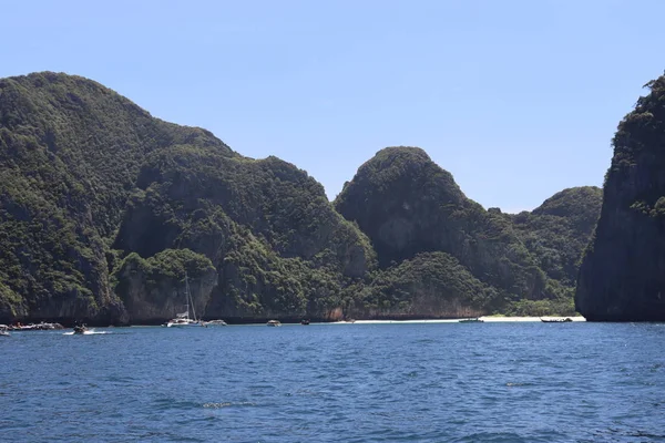 Bateau Promenade Bateau Sur Mer Exotiques Îles James Bond Contre — Photo