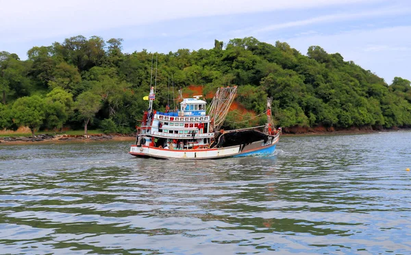 Ships Boats Porto Fishing Boats Tropical Islands Ocean Asia — Stock Photo, Image