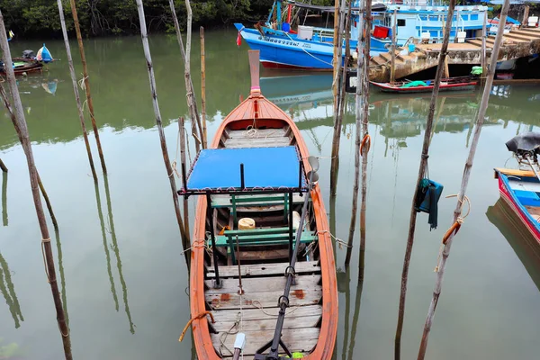 Navi Barche Porto Barche Pesca Vicino Alle Isole Tropicali Nell — Foto Stock