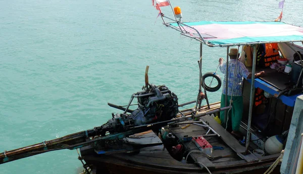 Schiffe Und Boote Porto Fischerboote Der Nähe Tropischer Inseln Ozean — Stockfoto