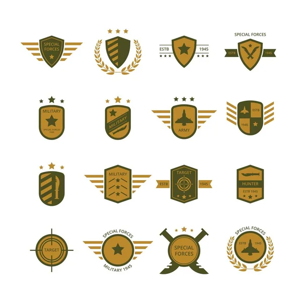 VECTOR DE LAS BAÑAS MILITARES — Vector de stock