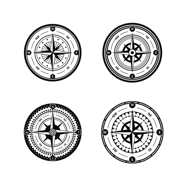 Морський компас векторний — стоковий вектор