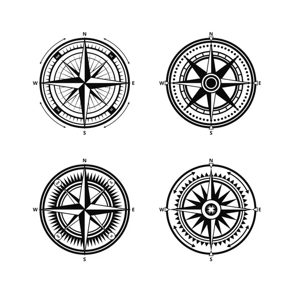 Морський компас векторний — стоковий вектор