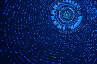 soyut gelecek teknolojisi arkaplanı