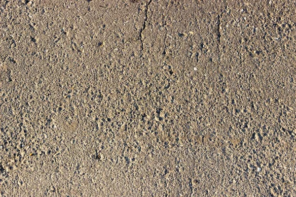 Blick von oben auf die Küste, Sandstruktur der natürlichen Oberfläche. Sandhintergrund — Stockfoto
