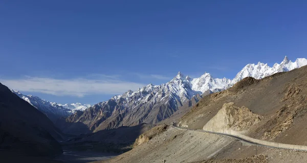 Vue Sur Nouvelle Route Nationale Soie Route Amitié Chine Pakistan — Photo