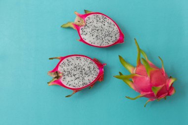 Ejderha meyve , renk blackground tropikal meyve.