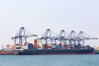 Lojistik Im için habor endüstriyel Konteyner Kargo yük gemisi