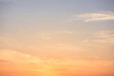 günbatımı gökyüzü arka plan üzerinde güneş