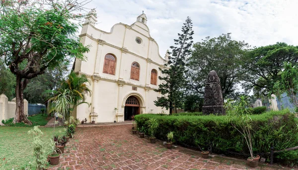 Aziz Francis Kilisesi en eski Avrupa Kilisesi ve Fort Kochi Kerala, Hindistan, popüler turizm..