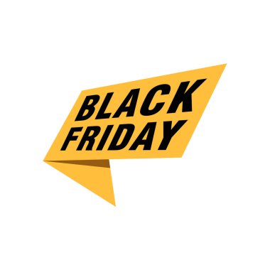 Kara Cuma yazıt tasarım şablonu. Kara Cuma afişi. Vektör illüstrasyonu