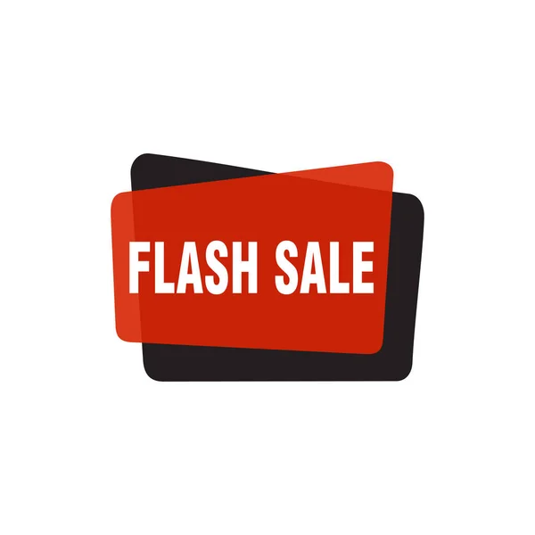 Modèle Bannière Flash Sale Illustration Vectorielle — Image vectorielle