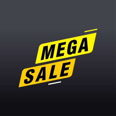 Satış afişi tasarımı, büyük indirim özel teklifi. Sezon sonu özel teklif afişi. vektör illüstrasyonu.