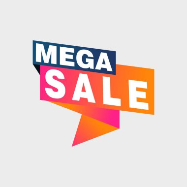 Satış afişi tasarımı, büyük indirim özel teklifi. Sezon sonu özel teklif afişi. vektör illüstrasyonu.