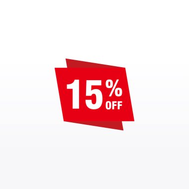 15 indirim, Etiketler için Satış Vektörü rozetleri, Etiketler, Afişler, Etiketler, Web Çıkartmaları, Yeni Teklif. İndirimli origami işaret pankartı