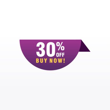 30 indirim, Etiketler için Satış Vektörü rozetleri, Etiketler, Afişler, Etiketler, Web Çıkartmaları, Yeni Teklif. İndirimli origami işaret pankartı