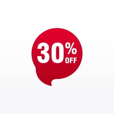 30 indirim, Etiketler için Satış Vektörü rozetleri, Etiketler, Afişler, Etiketler, Web Çıkartmaları, Yeni Teklif. İndirimli origami işaret pankartı