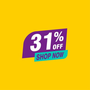 31 indirim, Etiketler için Satış Vektörü rozetleri, Etiketler, Afişler, Etiketler, Web Çıkartmaları, Yeni Teklif. İndirimli origami işaret pankartı