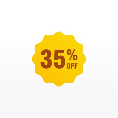 35 indirim, Etiketler için Satış Vektörü rozetleri, Etiketler, Afişler, Etiketler, Web Çıkartmaları, Yeni Teklif. İndirimli origami işaret pankartı