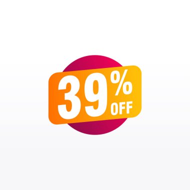 39 indirim, Etiketler için Satış Vektörü rozeti, Etiketler, Afişler, Etiketler, Web Çıkartmaları, Yeni Teklif. İndirimli origami işaret pankartı