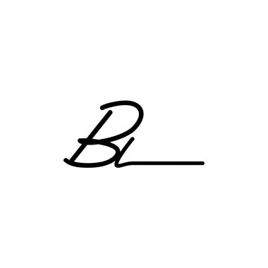 İlk imza logosu tasarımı. Moda, fotoğrafçılık, düğün, güzellik, iş dünyası logosu.