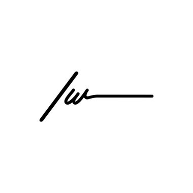 İlk imza logosu tasarımı. Moda, fotoğrafçılık, düğün, güzellik, iş dünyası logosu.