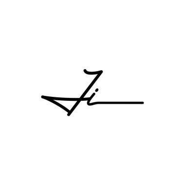 İlk imza logosu tasarımı. Moda, fotoğrafçılık, düğün, güzellik, iş dünyası logosu.