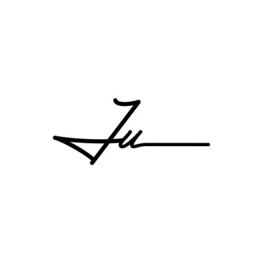 İlk imza logosu tasarımı. Moda, fotoğrafçılık, düğün, güzellik, iş dünyası logosu.
