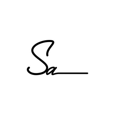 İlk imza logosu tasarımı. Moda, fotoğrafçılık, düğün, güzellik, iş dünyası logosu.