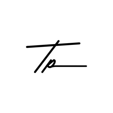 İlk imza logosu tasarımı. Moda, fotoğrafçılık, düğün, güzellik, iş dünyası logosu.
