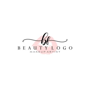 İlk el yazısı logosu tasarımı. Moda, fotoğrafçılık, düğün, güzellik, iş dünyası logosu.