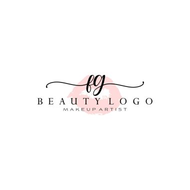İlk el yazısı logosu tasarımı. Moda, fotoğrafçılık, düğün, güzellik, iş dünyası logosu.