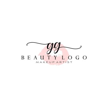 İlk el yazısı logosu tasarımı. Moda, fotoğrafçılık, düğün, güzellik, iş dünyası logosu.