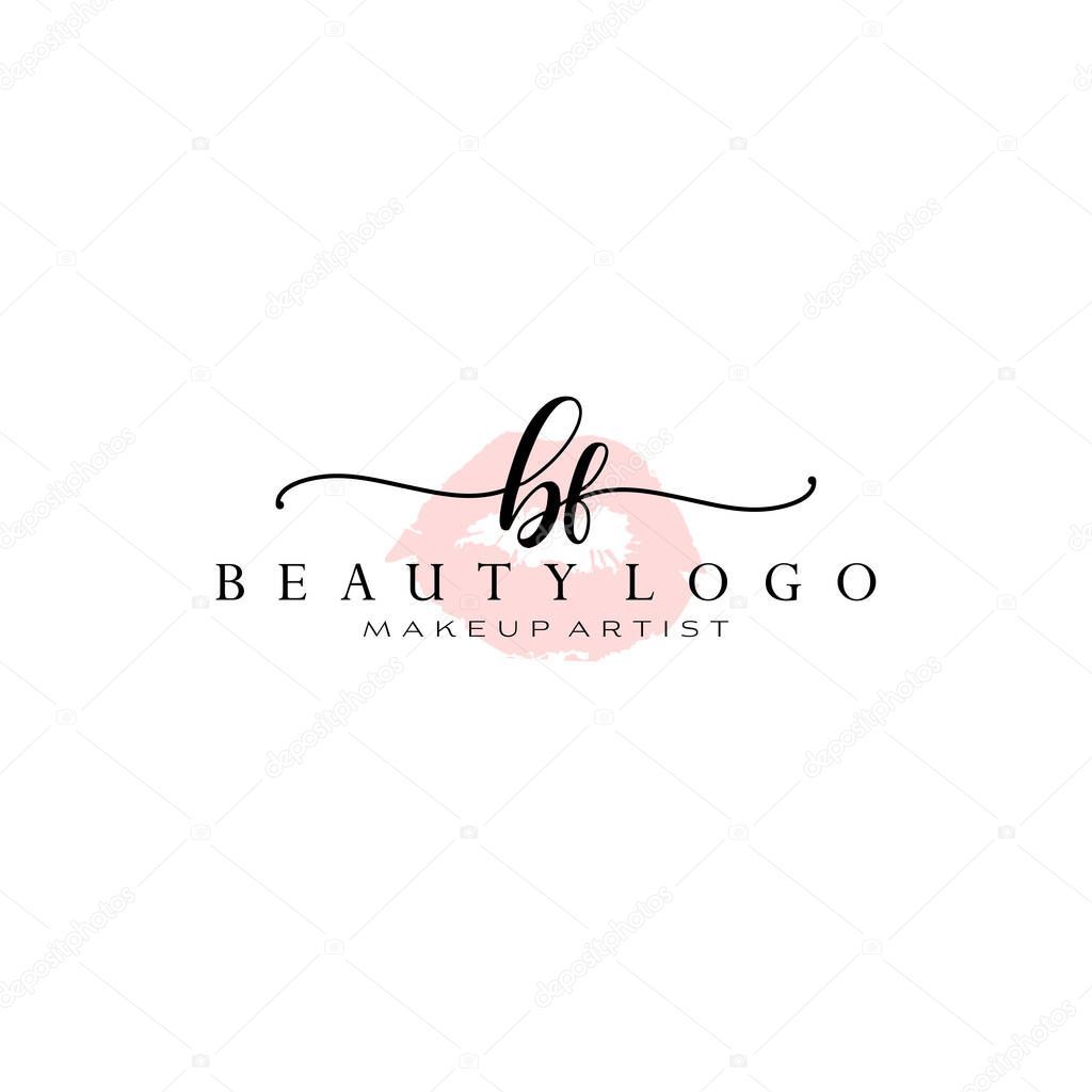 Initial handwriting logo design. Logo for fashion,photography, wedding, beauty, business company.