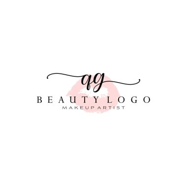 İlk el yazısı logosu tasarımı. Moda, fotoğrafçılık, düğün, güzellik, iş dünyası logosu.