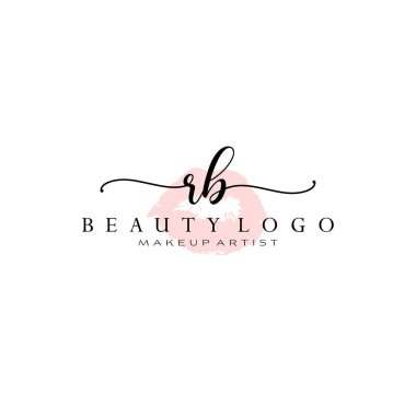 İlk el yazısı logosu tasarımı. Moda, fotoğrafçılık, düğün, güzellik, iş dünyası logosu.