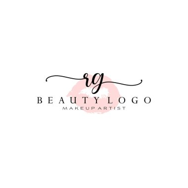 İlk el yazısı logosu tasarımı. Moda, fotoğrafçılık, düğün, güzellik, iş dünyası logosu.