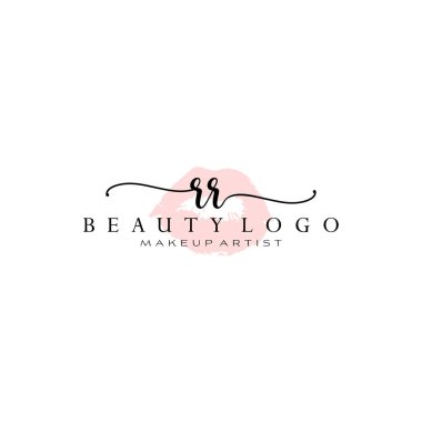 İlk el yazısı logosu tasarımı. Moda, fotoğrafçılık, düğün, güzellik, iş dünyası logosu.