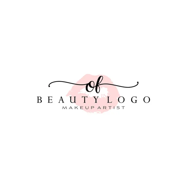 Počáteční Návrh Loga Rukopisu Logo Pro Módu Fotografii Svatbu Krásu — Stockový vektor
