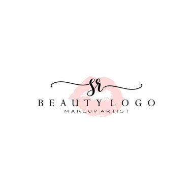 İlk el yazısı logosu tasarımı. Moda, fotoğrafçılık, düğün, güzellik, iş dünyası logosu.