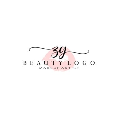 İlk el yazısı logosu tasarımı. Moda, fotoğrafçılık, düğün, güzellik, iş dünyası logosu.