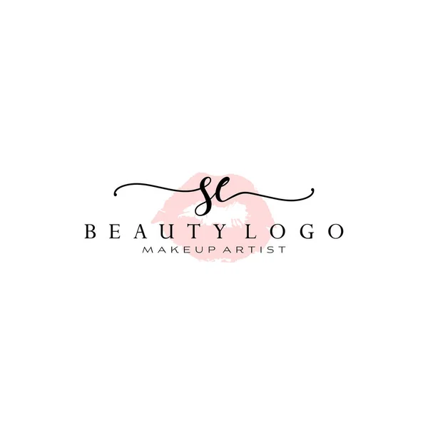 Первоначальный Дизайн Логотипа Logo Fashion Photography Wedding Beauty Business Company — стоковый вектор