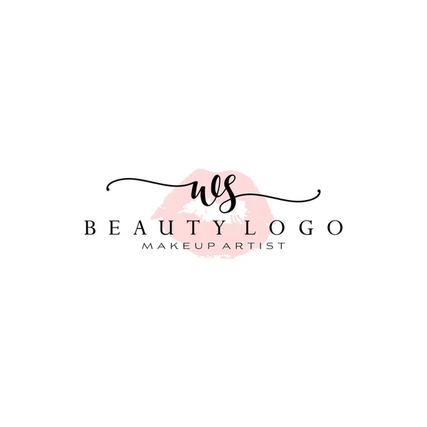 Ursprunglig Logotyp För Handstil Logotyp För Mode Fotografi Bröllop Skönhet — Stock vektor