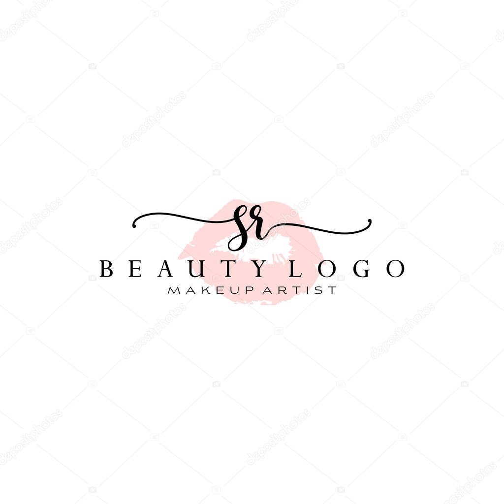 Initial handwriting logo design. Logo for fashion,photography, wedding, beauty, business company.