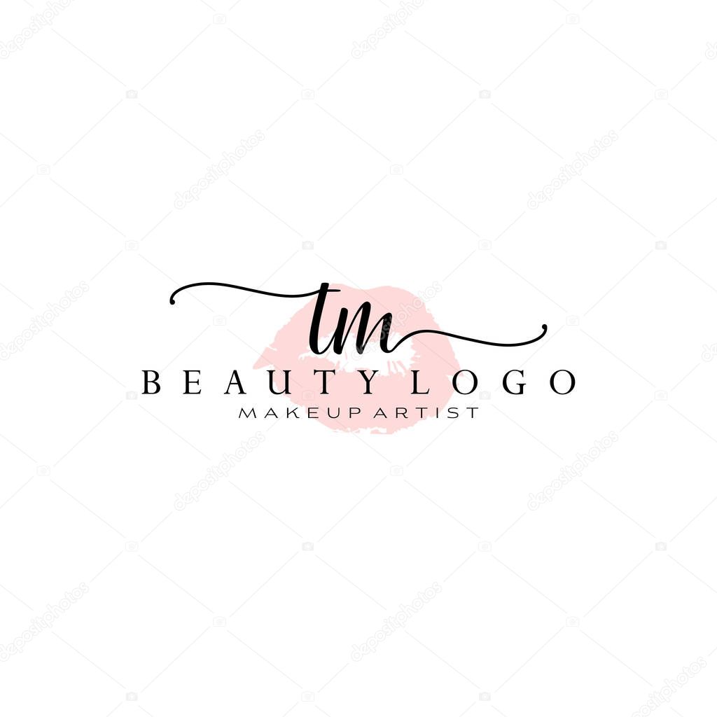 Initial handwriting logo design. Logo for fashion,photography, wedding, beauty, business company.