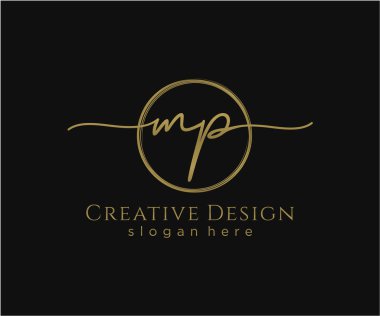 İlk el yazısı logosu tasarımı. Moda, fotoğrafçılık, düğün, güzellik, iş dünyası logosu.